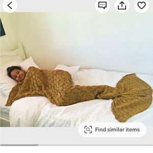 Mermaid Tail Blanket